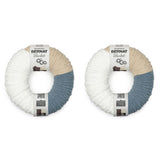 Bernat Blanket O'Go Mist Yarn - 2 Pack of 300g/10.5oz - Polyester - 6 Super Bulky - Knitting/Crochet