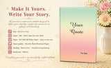 Brown Cloud Personalized Notebook/Diary With Personalised/Customized Photographs/Message/Quote For Personal/Corporate Gift (Pa