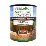 Vermont Natural Coatings PolyWhey Exterior Penetrating Stain - Autumn Red - Quart