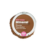 Ruby Kisses Mineral Pressed Powder Foundation, Medium to Full Coverage Natural Finish 0.35 Ounce (Chestnut)