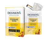 Dickinsons Original Witch Hazel Refreshingly Clean Cleansing Cloth Singles | Individually Wrapped Face & Body Wipes | Removes Di