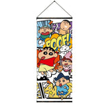 BORN CHEF Crayon Shinchan Anime Wall Hanging Scroll Poster