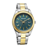 Sonata Festive 2.0 Quartz Teal Round Dial Men'S Watch | Stainless Steel Strap Material | Watches For Men Analog - 77198Bm01