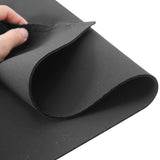 Scuba Knit Fabric Neoprene Fabric Polyester Spandex Fabric Suitable for Skirt Jacket Suits Outfit Baseball Jacket 63'' Wide (Bla