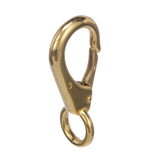 Seachoice Fast Eye Snap, Cast Brass, Size #3, 3-7/8 in. Long, 3/4 in. ID Eye