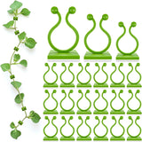 Shivstor 10 Pcs SelfAdhesive Plant Climbing Clips Clear Vine Support Clips For Wall Garden & Indoor Plants Invisible Sticky Hoo