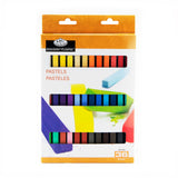Royal & Langnickel Essentials 36 Soft Square Sketching Pastels Assorted Colours CPHA36
