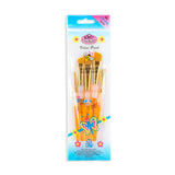 Royal and Langnickel BK605 Big Kids Choice Brushes, 5Piece, Short Handle