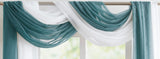 WARM HOME DESIGNS 8 Yards Long Dusty Blue Fabric By The Yard. Our 55 Wide Sheer Bulk Fabric is Great for Bed Canopy, Wedding Arc