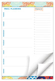 Meal Planning Pad 6x9, 80 Sheets Per Pad