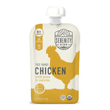 Serenity Kids 6+ Months Baby Food Pouches Puree Made With Ethically Sourced Meats & Organic Veggies | 3.5 Ounce BPA-Free Pouch |