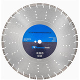 20 All Purpose Diamond Saw Blades for Hard/Reinforced Concrete, Asphalt, Granite, Terrazzo, Ductile Iron Piping, 75/8 Cutting