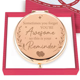 Gossby Inspirational Gift for Women - Sometimes You Forget Youre Awesome - Encouragement, Thank You, Appreciation, Motivational