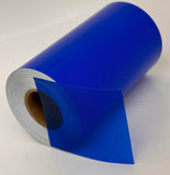 Transparent Vinyl Tape with Self-Adhesive. (3 inch x 25 ft, Blue)