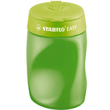 Ergonomic Container Sharpener - STABILO EASYsharpener - 3 in 1 - Right-Handed - Green