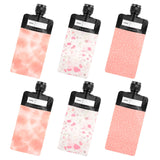 Dimeho 6 Pcs Travel Pouches for Toiletries, 3 oz Travel Size Containers Leak Proof Empty Squeeze Pouches TSA Approved Refillable
