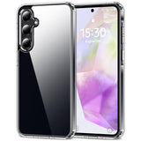 HOOMIL Case for Samsung Galaxy A35, Non-Yellowing, Drop Protection, Anti-Scratch Transparent Hard Back Phone Cover - Crystal Cle