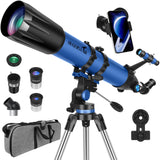 HUGERSTAR Telescope for Adults High Powered, 90mm Aperture 800mm Refractor