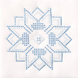 Jack Dempsey Stamped White Quilt Blocks 9X9 12/Pkg, XX Stars