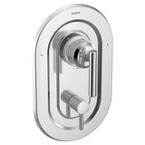 Moen T2900 Gibson PosiTemp with Builtin 3Function Transfer Valve Trim Kit, Valve Required, Chrome
