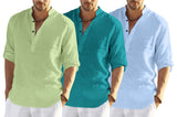 Bellstone Men'S Solid Regular Fit Dress Shirt (Kurta800_Triple-P_L Green-Rama-Gold