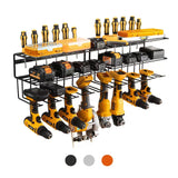 YueTong Power Tool Organizer for Tool Storage,Drill Holer Wall Mount,Storage Rack for Garage Organization, Wall Organizer with S