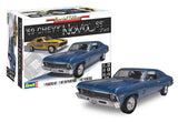 Plastic Model Kit69 Chevy Nova Ss 1:25