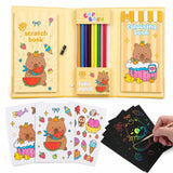 MONKEYTAIL Birthday Return Gift for Kids, 2in1 Capybara Art Set of 1