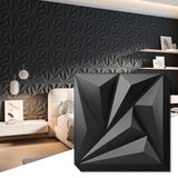 Art3d 100 Pack Decorative 3D Wall Panels 11.8 x 11.8 Inch Covering 97 Sq.ft - Glue Up PVC Wall Panels for Interior Wall D cor,