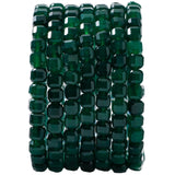 Natural Faceted Green Agate Cube Stone Beads 5-5.5mm 60pcs/str Loose Square Semi Gemstone Stone Beads for Making Bracelets Neckl