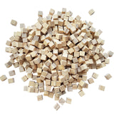 MUXGOA 500 Pcs Unfinished Wood Cubes,1 cm Wooden Blocks for Crafting,Small Wood Cubes for Crafts Making & DIY Projects & Decor