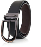 Systumm Men Formal Brown Genuine Leather Belt