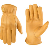 Wells Lamont Mens ComfortHyde Grain Leather Gloves, Large (984LC)