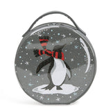 Vera Bradley Women's Novelty Cosmetic Makeup Organizer Bag, Penguin Pair, One Size