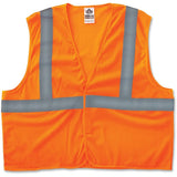 ERGODYNE 20963 8205HL GLOWEAR CLS 2 SUPER ECONO VEST S/M ORNG