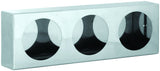 Buyers Products LB6183SST Dual Round Light Box, Stainless Steel 18 x 6 inches
