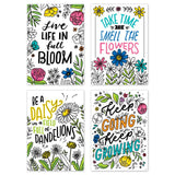 BRIGHT BLOOMS INSPIRE U 4-POSTER PK