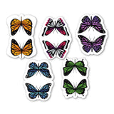 woopme Butterfly Design Bookmark Magnetic for Book Lovers Readers Students Gift Magnetic Page Clips Folding Set of 5