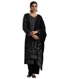 Libas Women'S Wool Blend Kurta Set (48804W_Black