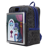 Loungefly Disney Haunted Mansion The Black Widow Bride Portrait Lenticular Double Strap Shoulder Bag