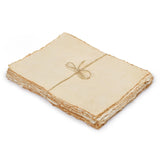 LEATHER VILLAGE Watercolor Paper - 9.5 X 12 inches, 50 Sheets - Mixed Media Watercolor Paper - 150 GSM Thick Deckle Edge Virgin