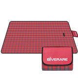 GIVERARE Picnic Beach Blanket, 99x60in XL Sandfree Waterproof Outdoor Camping Blankets, Quick Drying Family Mat, Portable Extra