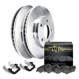 Hart Brakes Rear Brakes and Rotors Kit |Rear Brake Pads| Brake Rotors and Pads| Ceramic Brake Pads and Rotors - RBBR.65160.02