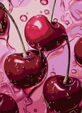 AIBOERL Cherry Upgrade Version Diamond Art Kits for Adults,Extra Large Size Diamond Painting Kits for Beginner Round 5D Full Dri