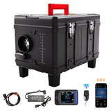 VEVOR 8KW Diesel Heater, 12V/24V All in One Diesel Air Heater, with Bluetooth APP Control, Remote Control and Display Screen, CO