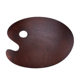 HEVSTIL Wooden Palette, Oval, 30x40cm for Oil/Gouache Paint