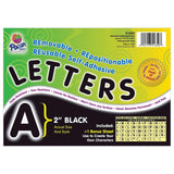 Pacon Self-Adhesive Letters, Black, Puffy Font, 2, 159 Characters