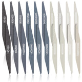 Honoson 20 Pcs Sanding Sticks for Plastic Models Polishing Sticks Assorted Metal and Wood Sanding Tools Accessory for Model Craf