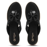 Ortho Joy Sandal For Women || Orthopedic Women'S Slipper || Doctor Footwear For Women || Comfortable Footwear,Black,8,B0DJSNC7MY