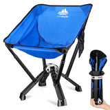 MTRVR Folding Camping Chairs, Supports 600 Lbs Lightweight Camping Chair, Collapses to Size of Water Bottle Portable Camping Cha